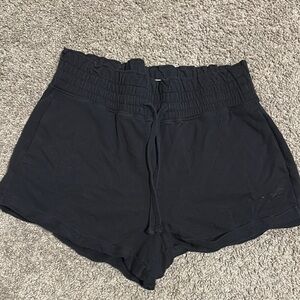 Hollister High Waist Black Shorts with Flowy Fit